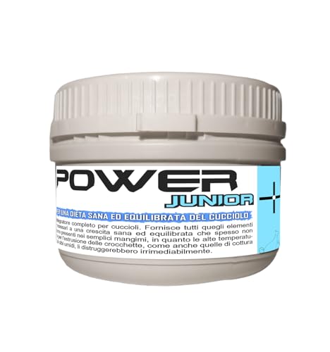 Power Junior 125 Nahrungsergänzungsmittel für Welpen Kalzium und Vitamine (250g) von Musclefordogs.it