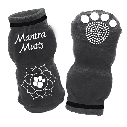 Muttluks, MuttSoks Hundesocken aus Baumwolle mit rutschfesten Pads von Muttluks