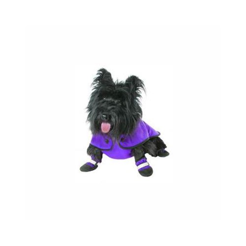 Muttluks Hundemantel, dreilagig, mit Gürtel, 20,32 cm, Violett von Muttluks