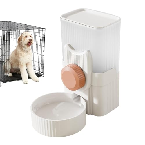 Muuzebsy Haustierkäfig Futterspender Hundekäfig Wasserspender Auto Nachfüll-Futterspender für Igel, Katze, Chinchilla, Frettchen, Kätzchen, Meerschweinchen, Welpen von Muuzebsy