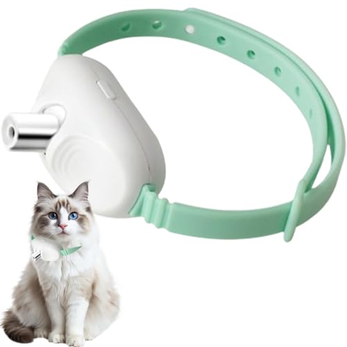 Muuzebsy Katzenspielzeug für gelangweilte Katzen | Automatisches Zeigerhalsband Katzenspielzeug - Elektronisches Hundehalsband für den Innenbereich, elektrisches intelligentes amüsantes Halsband für von Muuzebsy