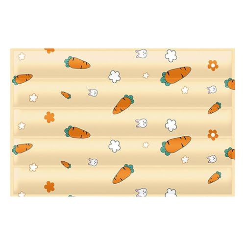 Muuzebsy Kühlmatte für Hunde | Cool Down Katze Hund Kissen Pad, Sommer Pad Eismatte, Kühldecke Kissen, Sommer Cool Down Katze Hund Kissen Pad, waschbare Sommer-Kühlmatte von Muuzebsy