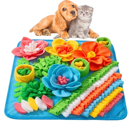 Muuzebsy Pet Sniffing Mat Puppy Training Pads Dog Snuffling Pads für geistige Stimulation und Bereicherung, interaktives Spielzeug für Hunde von Muuzebsy