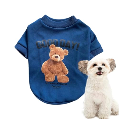 Muuzebsy Pullover für kleine Hunde – Welpenpullover für kleine Hunde, Welpen, Kätzchen, Winter, kaltes Wetter, warme Jacke, Mantel, Haustier-Pyjama, T-Shirt für haarlose Katzen, Chihuahua von Muuzebsy