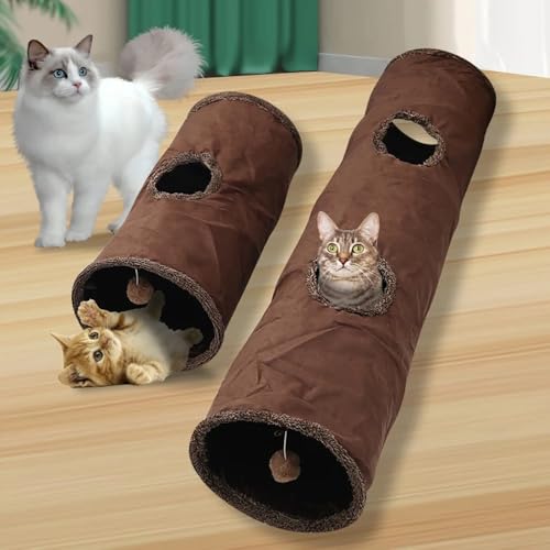 Muziner KatzenspielzeugWildlederLang129cm Zusammenklappbarer KatzentunnelHinterlässt Keine FleckenIst SchmutzabweisendHaustierprodukteHaustierspielzeug,A,65 * 29cm Muziner KatzenspielzeugWildlederLang129cm Zusammenklappbarer KatzentunnelHinterlässt Keine FleckenIst SchmutzabweisendHaustierprodukteHaustierspielzeug,A,65 * 29cm von Muziner