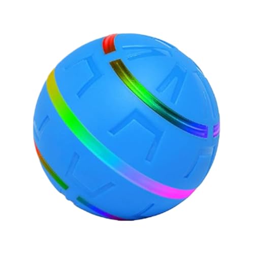 Interaktiver Hundespielzeugball, Smart Pet Rolling Ball, Fernbedienung Hundespielzeug, Wiederaufladbares Hundespielzeug, LED Flash Hundeball, Interaktiver Haustierball Hunde mit LED-Blitzlicht für von Mwkbbn