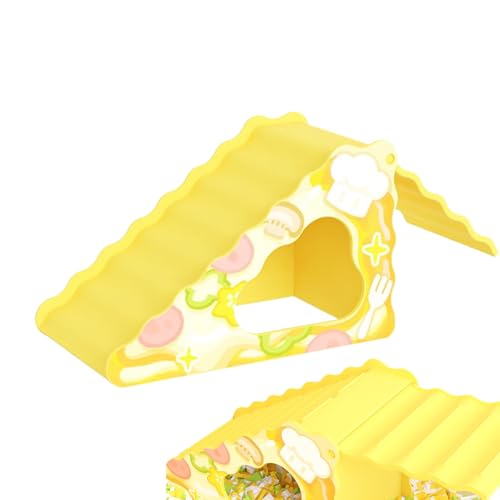 Mwqpgyh Hamster Kletter Spielzeug Käse Design, Hamster Höhle, 2-in-1 Antirutsch Kletterrampe Habitat Deko für Nagemäuse Nesting Futtersuche Spiel Landschaftsaktivitäten Mwqpgyh Hamster Kletter Spielzeug Käse Design, Hamster Höhle, 2-in-1 Antirutsch Kletterrampe Habitat Deko für Nagemäuse Nesting Futtersuche Spiel Landschaftsaktivitäten von Mwqpgyh