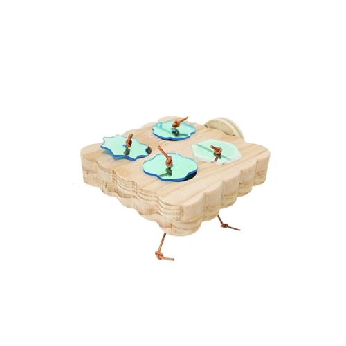 Mwqpgyh Sittich Puzzle Spielzeug | Holz Futtertraining Vogel Slow Feeder - Käfig Zubehör, Anreicherung Spielzeug für Sittiche, Nymphensittiche, von Mwqpgyh