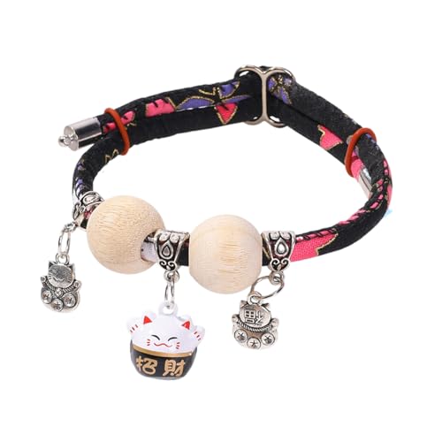 Mxshc Halsbänder Für Katzen | Kätzchenhalsband Mit Zedernholzperle | Verstellbares Schmuckhalsband Für Spaziergänge Reisen Zuhause Kleine Mittelgroße Große Rassen Mxshc Halsbänder Für Katzen | Kätzchenhalsband Mit Zedernholzperle | Verstellbares Schmuckhalsband Für Spaziergänge Reisen Zuhause Kleine Mittelgroße Große Rassen von Mxshc
