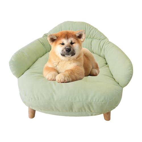 Mxshc Haustier-Sofa, bequemes Hundebett mit Beinen, Couch, Hundebett, Mehrzweck-Haustier-Couch-Stuhl, Katzennest, Bett für Wohnzimmer, Schlafzimmer von Mxshc