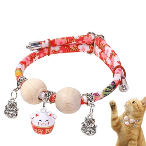 Mxshc Katzenwelpen Halsband,Halsband Mit Zedernholzperlen - Verstellbare Schnalle für DREI Größen Indoor und Outdoor Verwendung Mxshc Katzenwelpen Halsband,Halsband Mit Zedernholzperlen - Verstellbare Schnalle für DREI Größen Indoor und Outdoor Verwendung von Mxshc