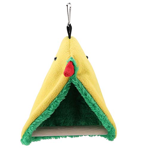 Mxtech Bird Happy Zelt, Vogel Hängematte, Bett hängende Höhle Spielzeug Papagei Hängematte, Nymphensittiche für kleine Sittiche von Mxtech