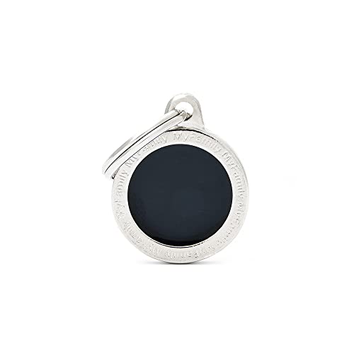 MYFAMILY CL04SMALLBLACK Classic kleine runde Medaille von My Family