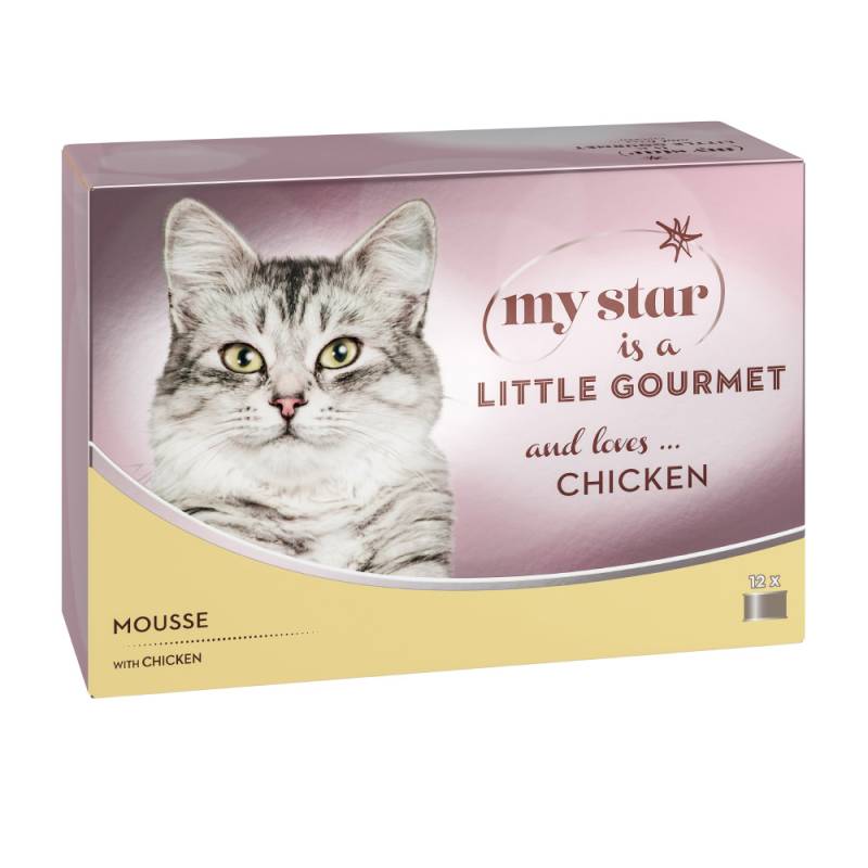 My Star is a little Gourmet - Mousse 12 x 85 g - Hühnchen von My Star