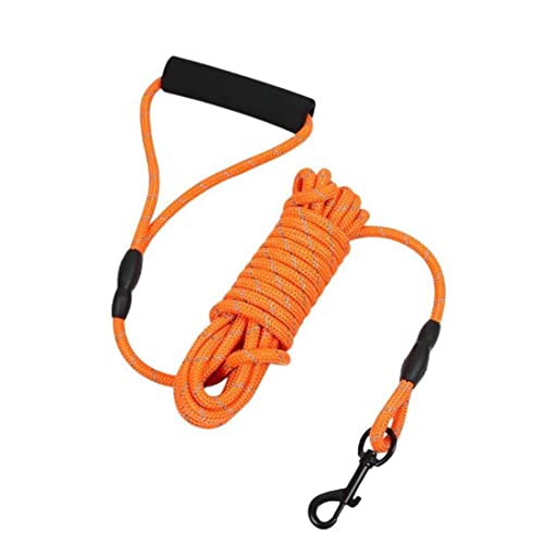 MyHaing Erweiterter Hund Traktion Seil Hundekette Haustier Outdoor Training Gürtel 10m mit reflektierendem Draht Hund Walking Seil von MyHaing