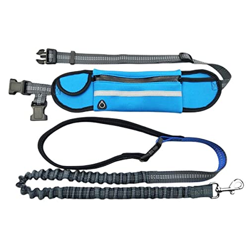 Pet Running Traktion Seil Tragbare Taille Pack Multifunktionaler Hund Traktion Elastischer Gürtel von MyHaing