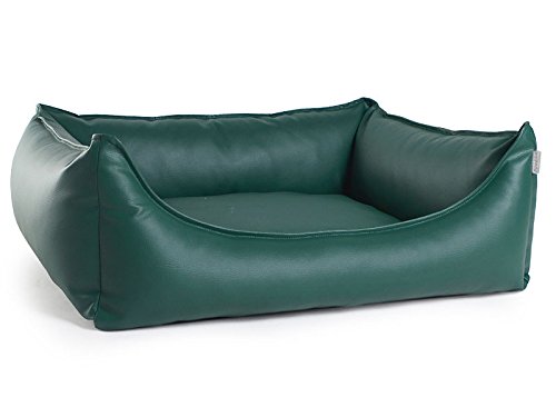 Hundebett Dreamcollection Kunstleder 90 x 70 cm, orthopädischer Visco Schaumstoff von MyPado / ridge-shop.de