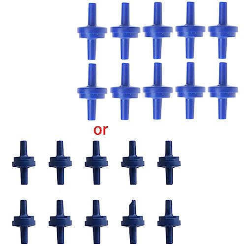 Myazs 10 x Rückschlagsicherung für CO2-Luftleitungen für Aquarien, Luftregulierung von Myazs
