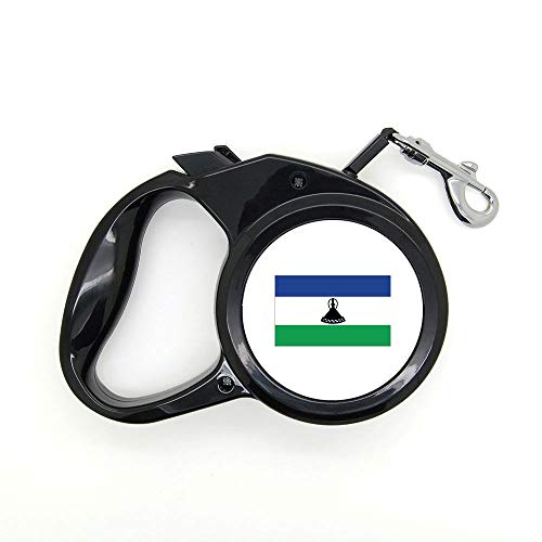 Mygoodprice Leine für Hunde, einziehbar, 3 m, Lesotho-Flagge von Mygoodprice