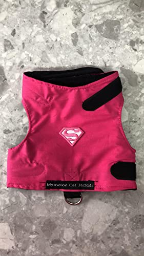 Mynwood Cat Jacke /Geschirre Supergirl Erwachsene Katze Ausbruchsicher von Mynwood Cat Jacket