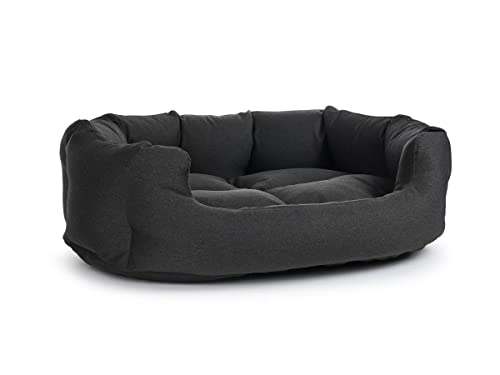 Fancy Mono Hundebett auch orthopädisch M Standard Schaumstoff Anthrazit von Mypado