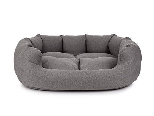 Mypado Fancy Mono Hundebett auch orthopädisch S Standard Schaumstoff Grau von Mypado