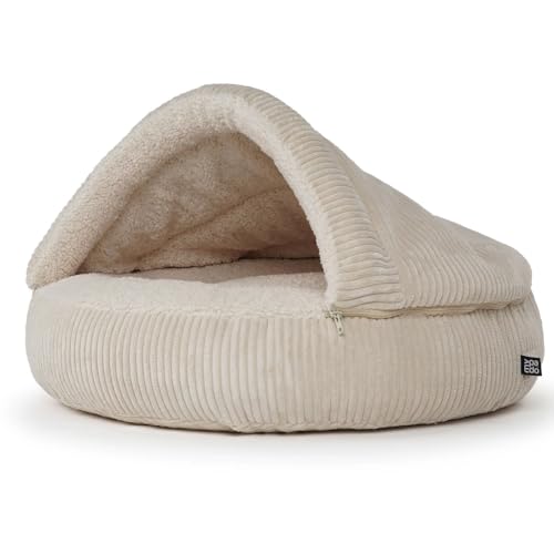 Mypado Shell Cord Hundehöhle (XL, Creme) von Mypado