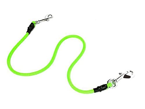 Mystique® Hunting Profi Teil 6mm neon grün 105cm mit Karabiner von Mystique