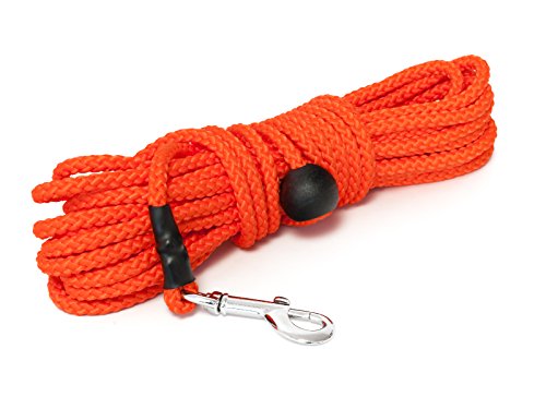 Mystique® Nylon Feldleine rund 7mm neon orange 20m von Mystique