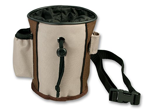 Mystique Leckerlietasche Snackbeutel braun/beige von Mystique