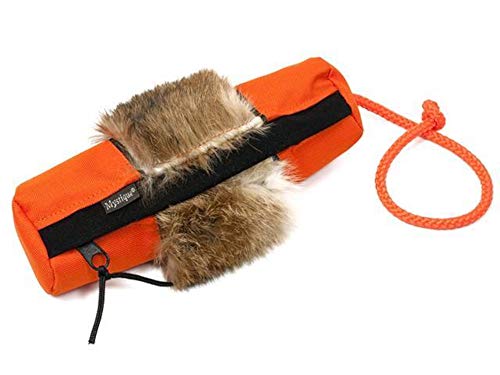 Mystique Snackdummy Futterdummy mit Fell (klein, orange) von Mystique