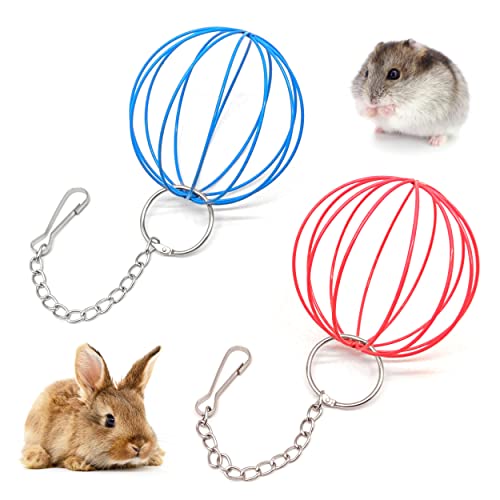 ''N/A'' 2-in-1 Heu-Futterstation Ball und Gras Spielen Heu Ball Kauspielzeug für Kaninchen, Chinchillas, große Meerschweinchen, kleine Tiere von ''N/A''