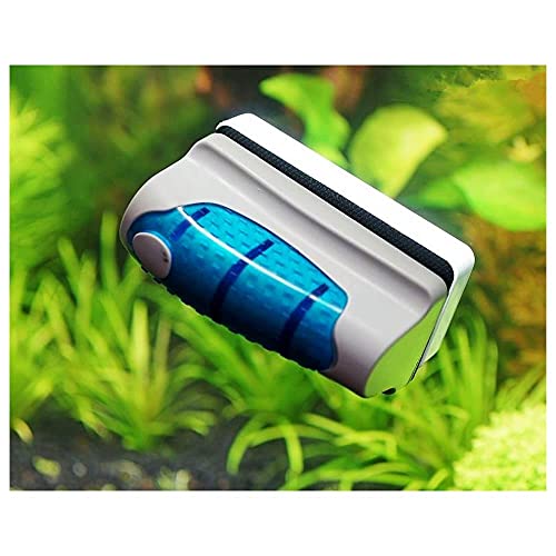 NA Aquarienbürste Aquarium Tankreiniger Magnetische Bürste Aquarium Tank Fisch Werkzeuge Floating Pinsel Glas Algen Reinigung Schaber,L von N\A