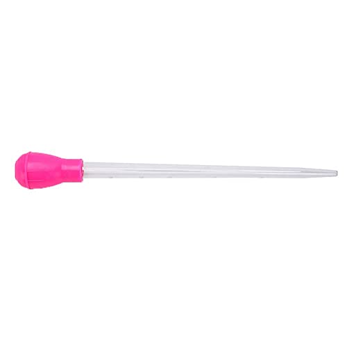 NA Aquarienreiniger Pumpe 30 / 50ml 28/43 cm Versorgungsrohr Saubere Werkzeug Pipette Fischtank Siphon Pump Wasserwechsler Aquarium Pipette,Pink28cm Length 30 ml von N\A