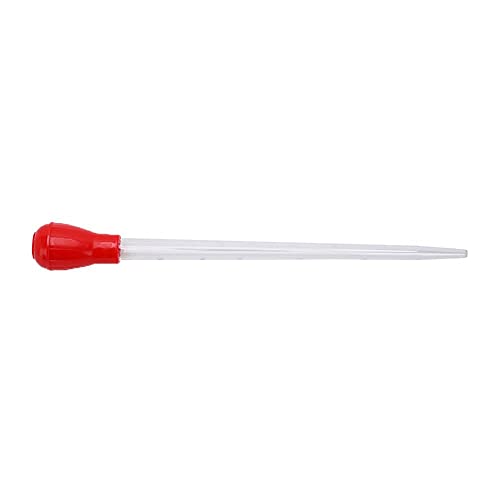 NA Aquarienreiniger Pumpe 30 / 50ml 28/43 cm Versorgungsrohr Saubere Werkzeug Pipette Fischtank Siphon Pump Wasserwechsler Aquarium Pipette,Red28cm Length 30 ml von N\A