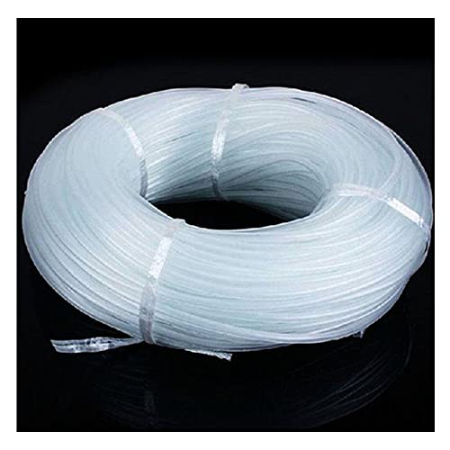 NA Aquarium 1m / 3m / 5m / 10m Sauerstoffpumpenschlauch Weiches Silikonrohr für Luft-Blase Stein-Fisch-Tank-Röhrchen Teich-Pump-Schlauchschlauch Accesorio,white10M von N\A