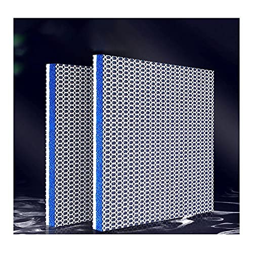 NA Neue 6D 6LAYERS Aquarium Aquarium Filter Schwamm Kein Kleber Schaum Biochemische Baumwolle Aquarium Filtration Zubehör,120x30x2cm von N\A