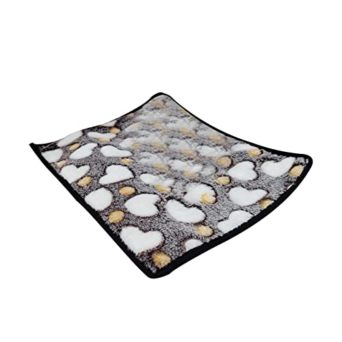 NA Pet Pad Breathable Keep Warm Plush Reusable Portable Pet Cushion Cat Supplies Coffee von N\\A