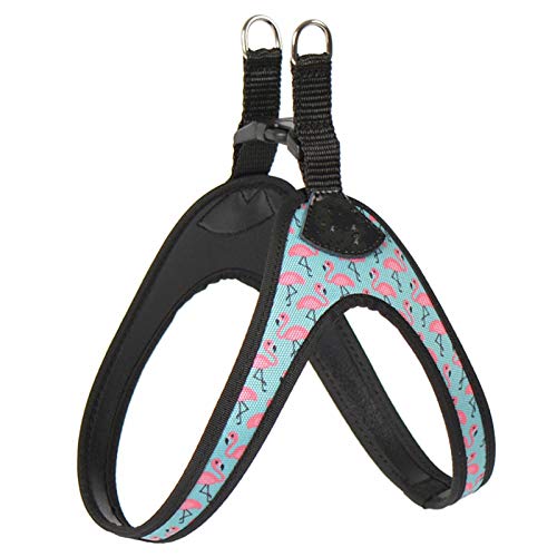 Stunt Puppy Easy and Comfortable Dog Harness Printing Flamingo Pattern Small Pet Harness Chihuahua Shih Tzu Bulldog Dog Harness 4.0 von N\A