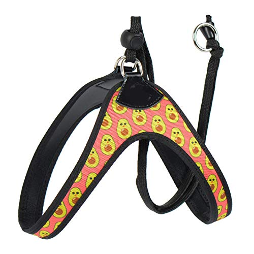 Stunt puppies Easy and Comfortable Dog Harness Printing Flamingo Pattern Small Pet Harness Chihuahua Shih Tzu Bullterrier Dog Harness 3.5 von N\A