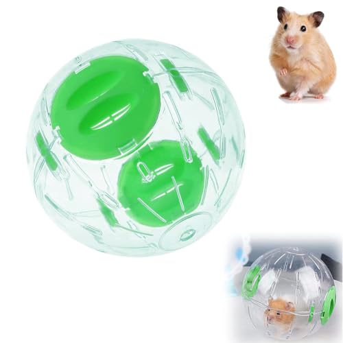 Hamsterball,Hamster Laufball,CHmiss Hamster Gymnastikball,Hamster Run Ball,Hamsterkugel,Hamster Sportball,für Hamster & Mäuse, Bewegung, Nagerspielzeug zum Laufen von CHmiss