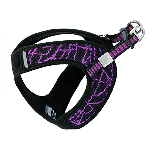 Small, medium and Large Dog Bulldog Bulldog Outdoor Dog Training Walking Safety Vest Harness M49-54cm Chest Purple no Pull Sports Reflective Dog Harness von N\X