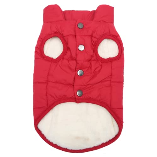 Kleidung für Haustiere Kleine Große Hundebekleidung Winterhundeweste Jacke Warme Fleece-Haustierjacke Bulldog-Kleidung von N \ A