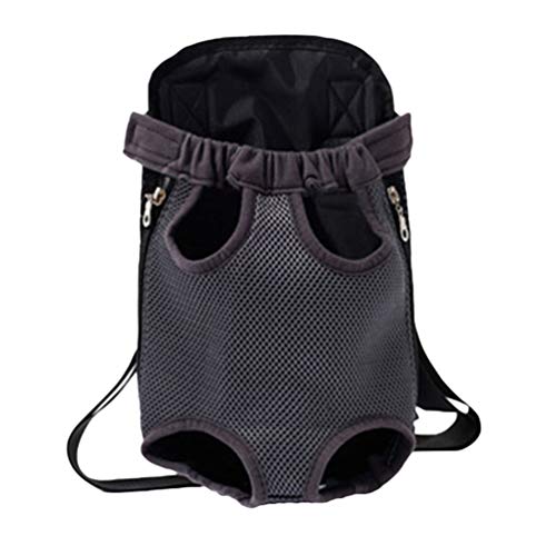 N / A Katzen Hunde Rucksack, Welpentierträger Vordertasche Rucksack, Atmungsaktiver Hundetragetaschen für Wanderungen im Freien (Stil#11, M) von N / A