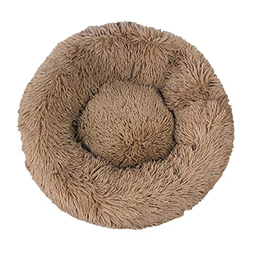 Hundebett aus 100 % Baumwolle, lang, waschbar, atmungsaktiv, hält warm, für den Innenbereich, weiches Hundesofa für kleine, mittelgroße und große Hunde, 100 cm, Hellgelb von N-X