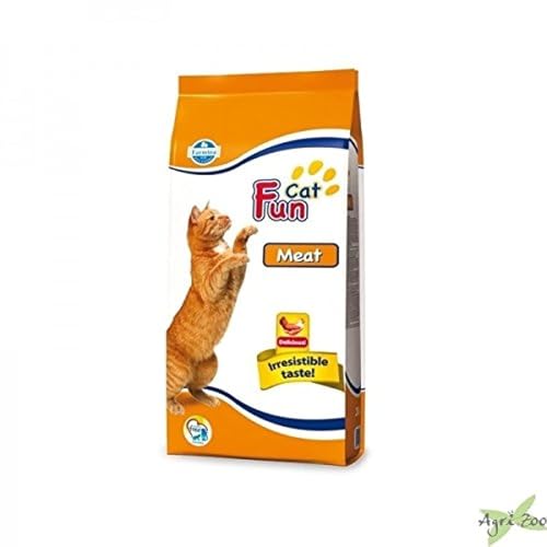 FUN CAT Mit trockenem Fleisch 20 kg CAT- - Katzen Trockenfutter Kroketten von Farmina Pet Foods