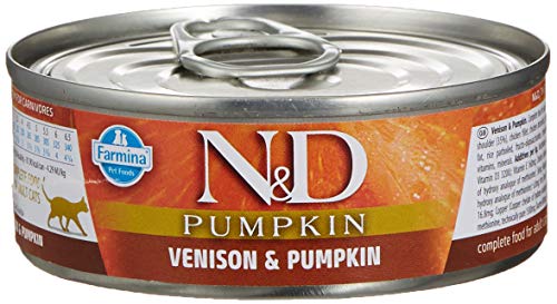 N&D Cat Venison & Pumpkin 70 GR, Schwarz von N&D(ナチュラル&デリシャス)