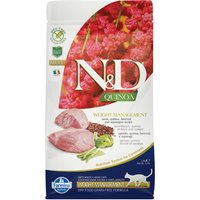 Farmina N&D Adult Quinoa Weight Management Lamm, Quinoa, Brokkoli & Spargel - 1,5 kg von N&D Quinoa Cat