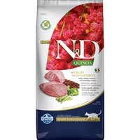 Farmina N&D Adult Quinoa Weight Management Lamm, Quinoa, Brokkoli & Spargel - 2 x 5 kg von N&D Quinoa Cat