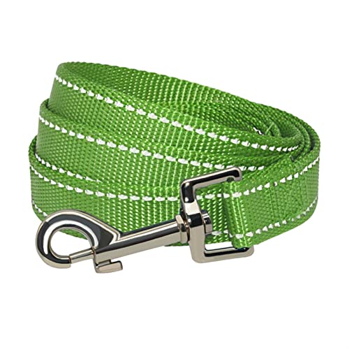 Hundeleine zum Trainieren 3M Hundeleine für kleine mittelgroße Hunde im Freien, Hundehalsband und Leine, Haustiere, Katzen, Hundeseil Hundeleine(Green,2.0cm x 150cm) von NADCFN